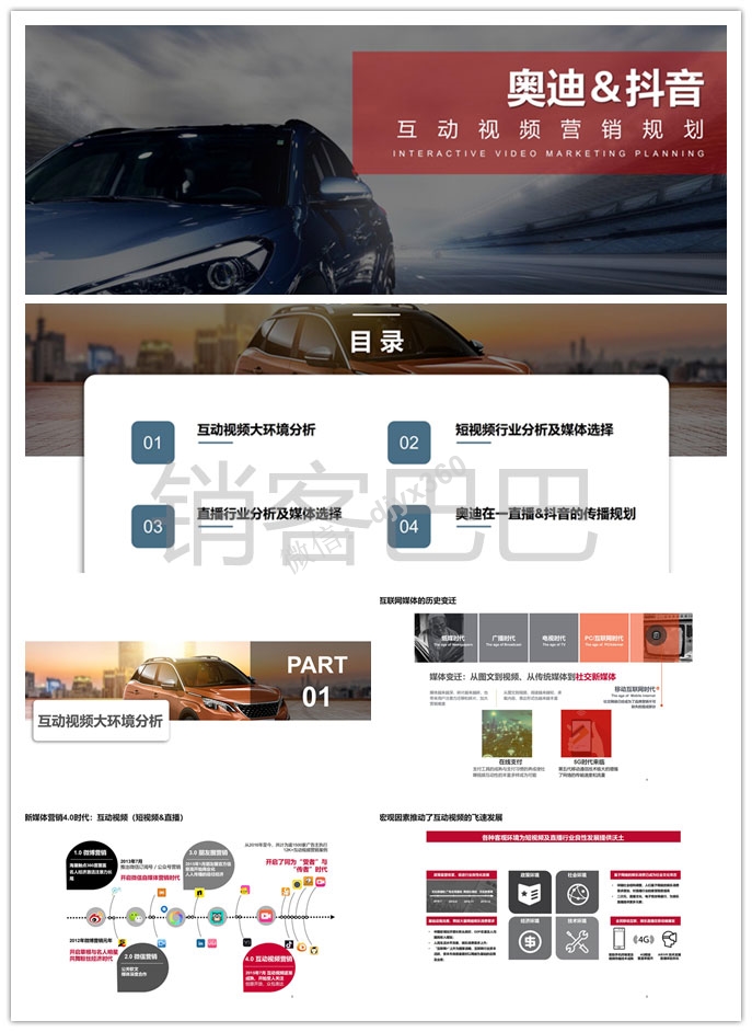 2019奥迪抖音视频营销方案，面向第三世代人群，不断开拓年轻市场