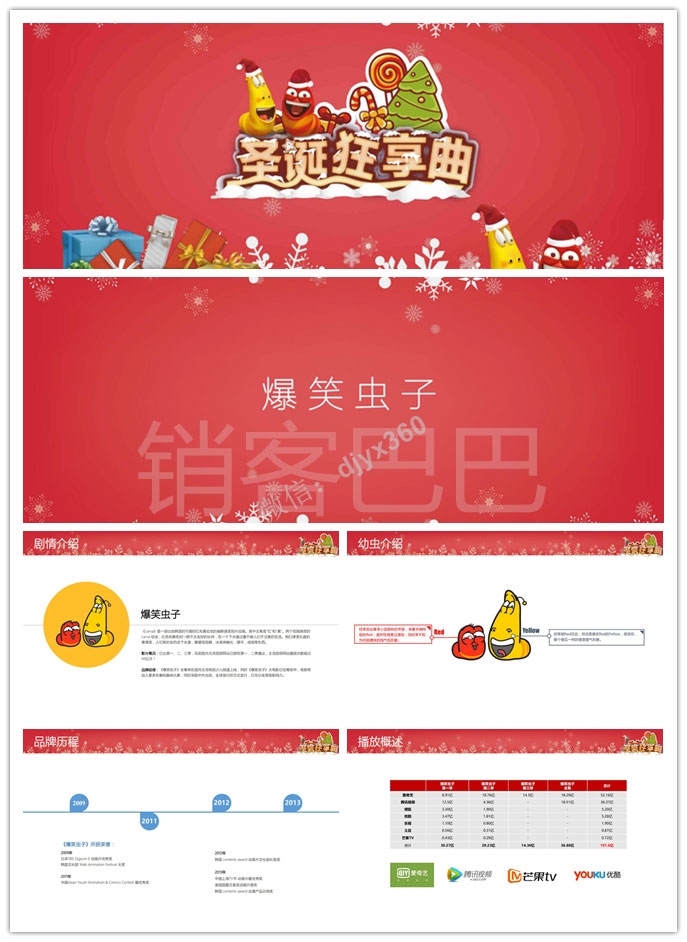 2019爆笑虫子圣诞节活动方案，采取中外合拍充分发挥其影响力