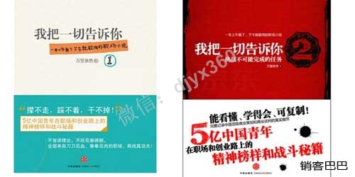 我把一切告诉你，一本不讲理论，刀刀见血的商战书籍