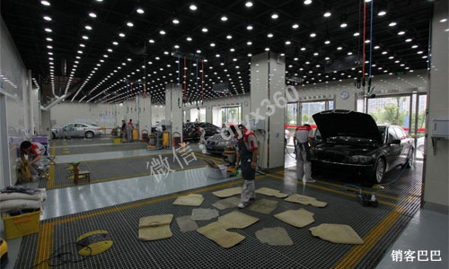 洗车店经营方法，高端洗车行利用免费模式年盈利5000万