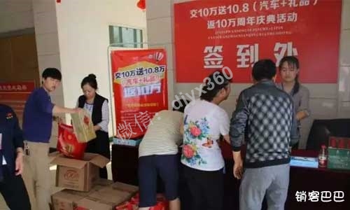 免费模式营销策划，买10万电线送10万元汽车，还返还10万元