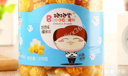 爆米花的免费模式案例，如何借助桶身广告，1年卖出3个亿